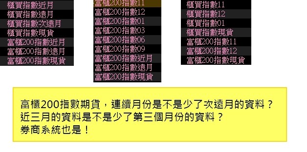 富櫃200指數期貨